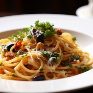 פסטה מקרוני ברוטב עגבניות