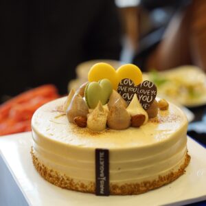 פאי פירות יער בציפוי קרם ברולה