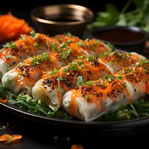 מארז רולים קוריאניים במילוי ירקות גינה